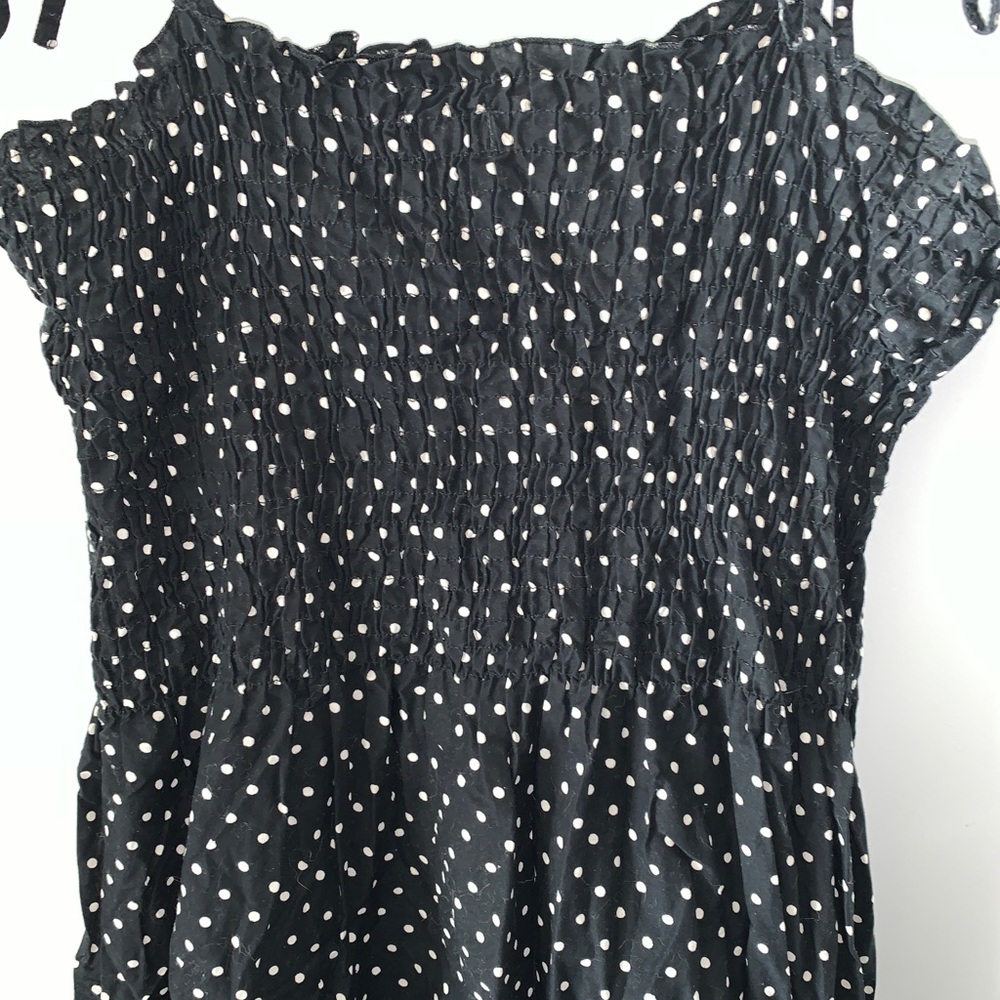 🇨🇦 H&M - Polka Dot Tie Shoulder Dress - Picture 6 of 12